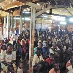 Jesus Film Ministry - gospel video at Kisba Village, Bukasa Island
