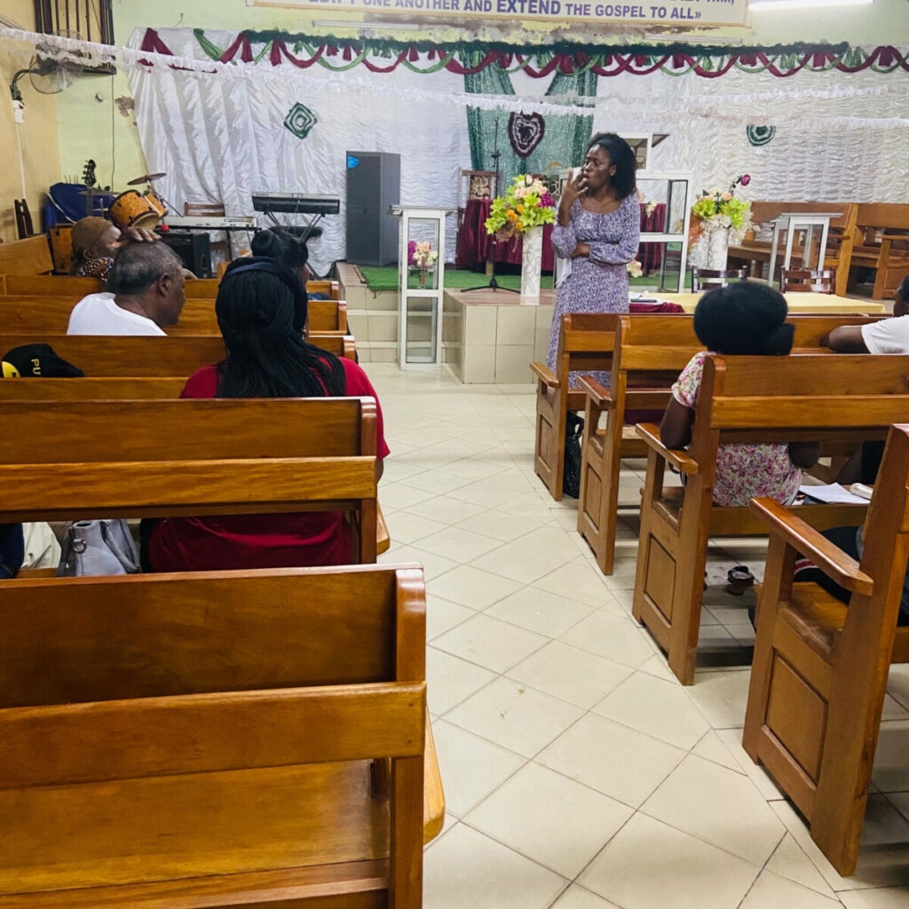Training at Emmanuel Baptist Church Mambanda,Bonaberi.