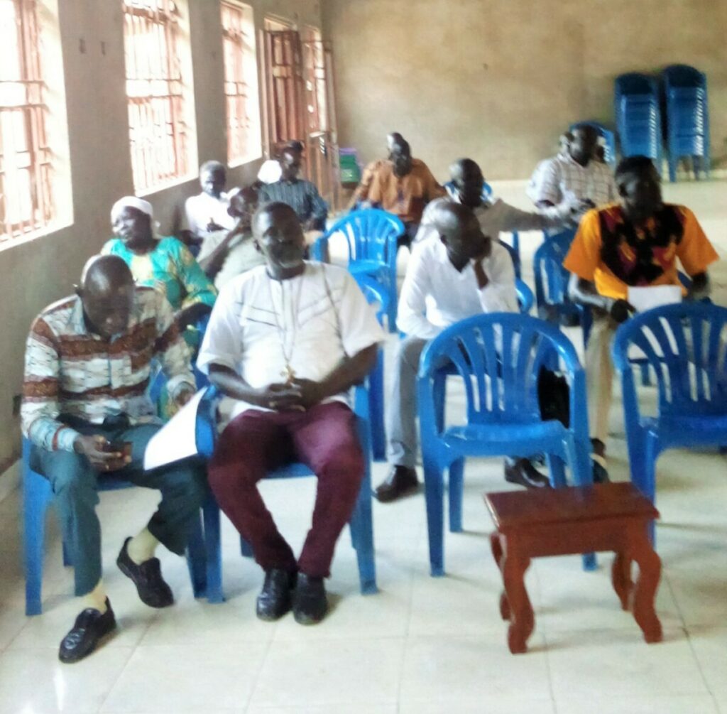 Pastors' workshop at  Africa Inland Church.
