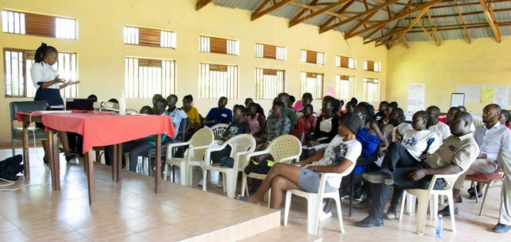 IFAGE team engaged two groups of adolescents and youths in a teen talk on sexual reproductive health.