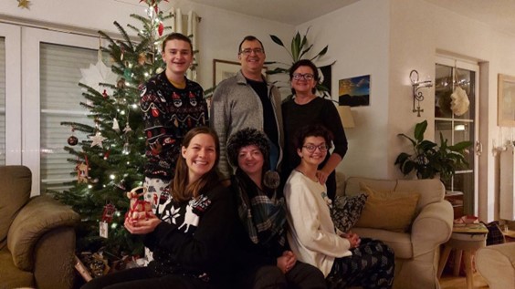 We were all together as a family for Christmas! Megan was home for a month and Hannah was with us for two weeks. We are so grateful for this special season together.