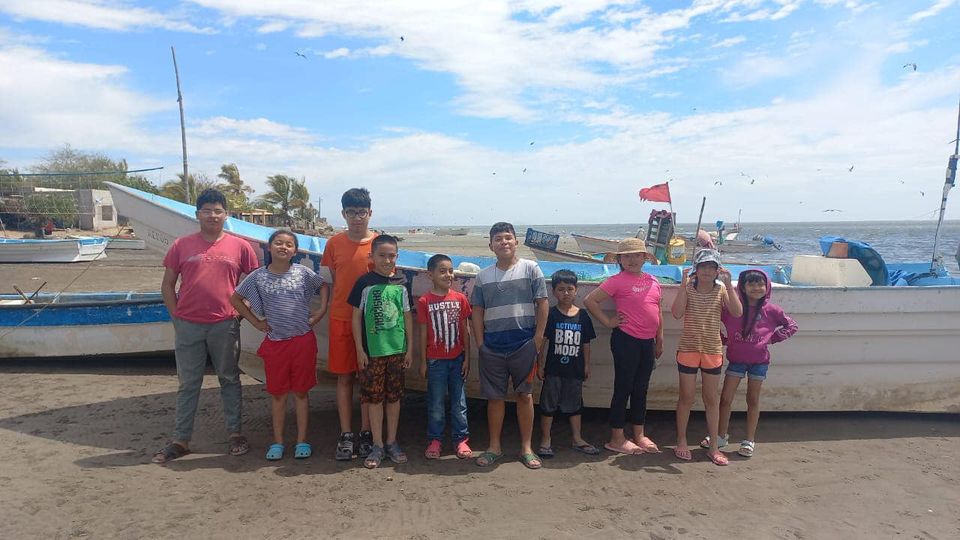 The Adulam kids were so excited to take one of the vans on its first long trip to Sinaloa over spring break, where many of them saw the ocean for the first time.