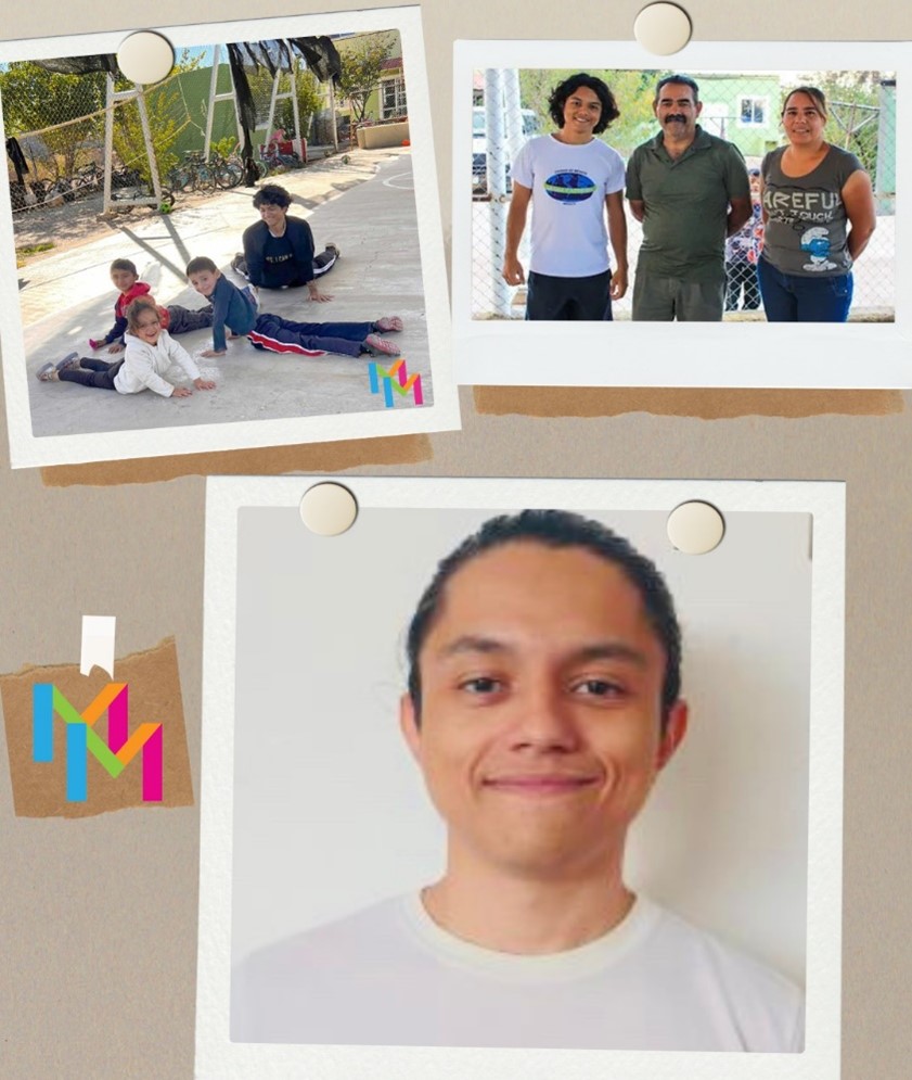 Gabriel Navarro is a dedicated coach at Mentor a Mentor, whose journey from Chihuahua, Mexico, to Casa Hogar Adonai, has spanned six inspiring years. His unwavering commitment to teaching Capoeira to the children at the orphanage has left a lasting impact on their lives.