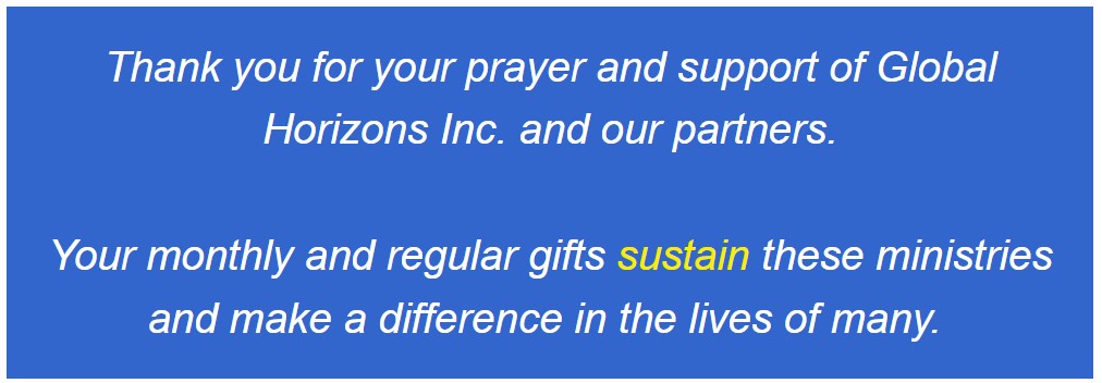 GHI Winter newsletter banner - prayer