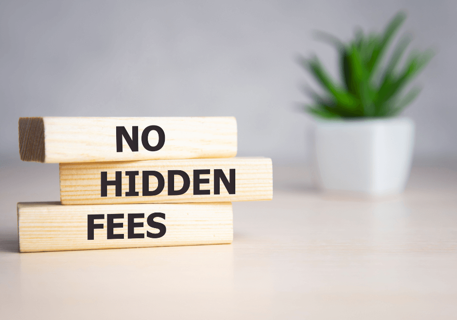No hidden fees - canva (1)
